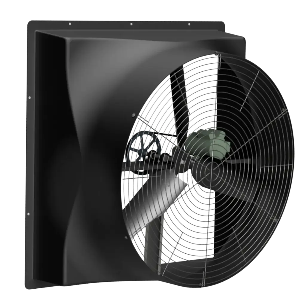 Exacon Custom Wall Fan 60in Belt Drive | Better Air Manufacturing Ltd